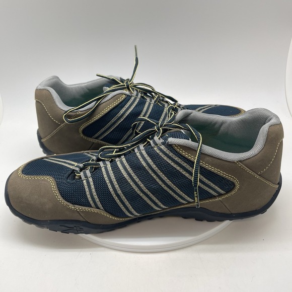 Kuru Chicane Sneakers Mens 13 Brown Blue Athletic Running Suede Shoes - Picture 7 of 10